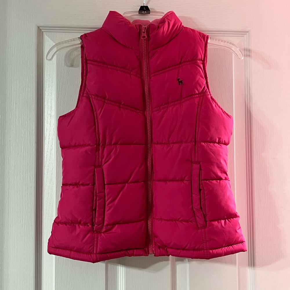 Old navy girls hot pink vest